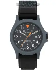 TIMEX Expedition Arcadia 40mm Gray Dial Indiglo Strap Men's Watch TW4B29500