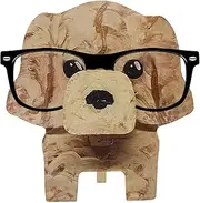 [Generic] Creative Animal Glasses Holder | Animal Eyeglass Holder Dog,Cute Animal Handmade Carving Eyeglass Holder for Home,