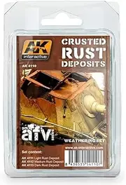 AK Interactive Crusted Rust Deposits Weathering Set