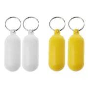 2Pcs Car Keys Keychain Sports Float Keychain for Boatings Fishing Kayak Surfing