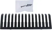 AsrMyjcx Cable Organizer Rack Cable Hanger Wall Mount Cord Wire Management 5.5 to 9.5mm Shelf Cable Storage Rack for Office Home Gym, 14 Slot