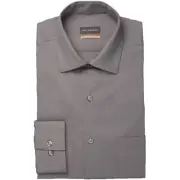 Van Heusen Stain Shield Men's shirt, Steel, Size-Medium 15.5, 32/33