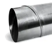 Ø 100 MM Spiral Ducts Spiral Falzrohr Air Ventilation Pipe Steel Pipe 1,5 M