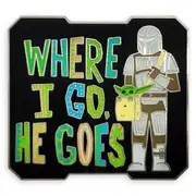 Star Wars The Mandalorian Limited Release Flair Pin - New, Sealed