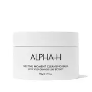 Alpha-H Melting Moment Cleansing Balm 90g, nourishing balm for heavy makeup removal and skin cleansing.