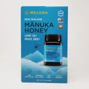 MELORA Raw New Zealand Manuka Honey UMF 10+ MGO 265+ (500g) Exp: 05/28