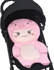 Baby Car Seat Head Support - Breathable Baby Stroller Insert Mat | Baby Carseat Head Support, Cartoon Soft Baby Car Seat Cushion, Infant Stroller Insert Pad for Babies and Toddler