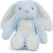 Mumbles Printme Mini Bunny Plush Toy (UK Size: 26cm) (Blue)