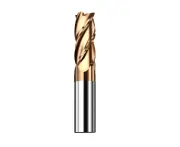 1mm/1.5mm/2mm/2.5mm/3mm/3.5mm/4mm Tungsten Steel 3-flute Hrc55 Carbide End Mill-1.5mm