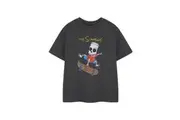 The Simpsons Boys Bart Simpson Short-Sleeved Halloween T-Shirt (Grey) (5-6 Years)