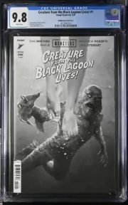 Creature of the Black Lagoon LIVES 1 CGC 9.8 Josh Middleton VARIANT RARE Image