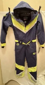 NWT Tipsy Elves Tomahawk One Piece Ski Suit Snowsuit Snow Bib NWT Mens Small