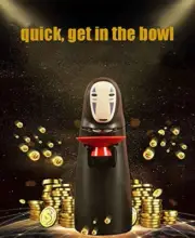 Anime Spirited Away No Face Man Model Figure Doll Piggy Bank Faceless Man Piggy