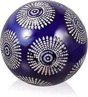 ERINGOGO Ceramic Ball Decor for Home and Aquarium Vintage Floating Balls Random Styles Decorative Ornaments for Fish Tank Tea Table and Bird Bath Pool Exquisite Craftsmanship
