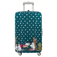 在飛比找momo購物網優惠-【LOQI】行李箱外套 / Moomin家族 LMMU04(