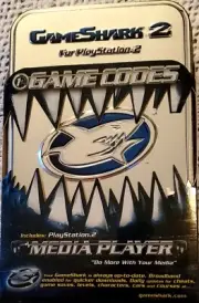 GAMESHARK 2-GAME CODES & MEDIA PLAYER (PlayStation 2-2004) Open Box-New/ Vintage