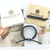 在飛比找蝦皮購物優惠-RASTAClAT 反光男士手鐲黑色手鍊繩高級禮盒男士女士時