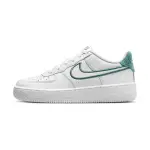 【NIKE 耐吉】AIR FORCE 1 LV8 3 GS 女鞋 大童 白綠色 AF1 運動 休閒 休閒鞋 FZ2008-100