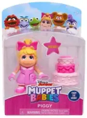 Disney Junior Muppet Babies Miss Piggy & Birthday Cake *Poseable* 14017