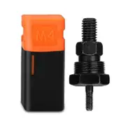 Riveter Machine Accessory Threaded Mandrel Rivet Nut Tool Adapter Pull Rod Riveter Replacement Riveting Heads M4