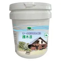 在飛比找特力屋線上購物優惠-德一 水性護木漆 雲杉 平光型 5G