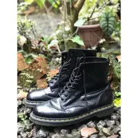 在飛比找蝦皮購物優惠-Dr martens 1460 黑色光滑原裝第二