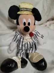 Disney Sea Japan Mickey Mouse 12" Plush with bean in feet