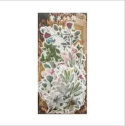 60 Pcs/bag Vintage Retro Style A Past Series Creative Hand Account Decoration Collage DIY Material Stickers
