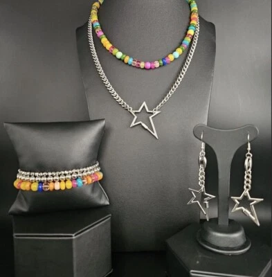 Paparazzi Multi Rainbow/Star Set