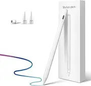 Stylus Pen for iPad 2025-2018 with 13 mins Fast Charge,Tilt Sensor Palm Rejection Pencil for iPad 10/9/8/7/6th,11th A16,Air 11/13" M2/M3,Pro 11/13" M4,Pro 12.9",Air 5/4/3,Mini 7/6/5