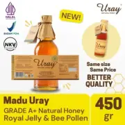 Uray Natural Honey 450gr Grade A+ with Royal Jelly & Bee Pollen