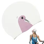Swim Hat - Waterproof Comfortable Silicone Swim Hat - Water Sports Supplies for Classmates and Children, Pool Or Beach
