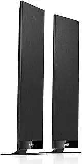 KEF T301 Satellite Speakers (Pair, Black)