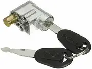 Ignition Switch Battery Safety Pack Box Lock W/2 Key Ignition Lock Metal for Motorcycle Electric EBike Scooter 70g Motorcycle Ignition Switch Lock