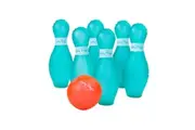 7 Pcs Lazy Dayz Pool Beach Inflatable Bowling Set Toy
