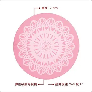 《Sweetly》花形蕾絲翻糖模(太陽花) | 翻糖器具 烘焙用品