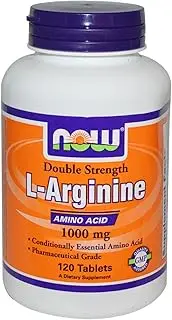 Now Foods L-Arginine, 120 Tabs 1000 mg