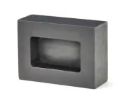 2 Oz Silver ECO Graphite Ingot Mold Casting Melting Silver Pour Precious Metal