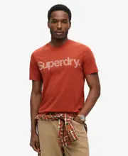 Classic Core Logo T Shirt | Arizona Orange Grit