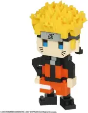 Nanoblock - Naruto Shippuden - Character Collection - Naruto Uzumaki Building Ki