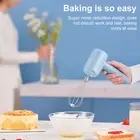 Battery-operated Egg Beater Usb Rechargeable Handheld Electric Blender Portable