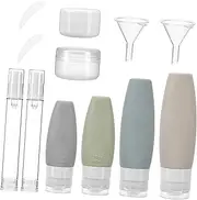 SOESFOUFU 1 Set Silicone Bottle Set Travel Containers for Toiletries Shampoo and Conditioner Bottles Travel Bottles Toiletry Bottles Shampoo Dispenser Travel Shampoo Bottles Squeeze Bottle