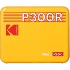 Kodak P300R Mini 3 Wireless Retro Photo Printer 4Pass 3 x 3inch Bluetooth Yellow