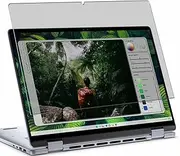 Puccy Privacy Screen Protector, compatible with Dell Inspiron 16 7000 7640 2-in-1 16" Laptop Anti Spy Film TPU Guard （ Not Tempered Glass Protectors ）