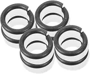 Abaodam 12 Pairs Guitar Tuning Peg Gaskets for Electric Acoustic Guitars Fine Tuning Bracket Metal Plastic Materials Easy Installation Enhanced Stability