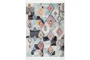 Bohemian Moroccan Zagora Multi Rug