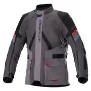 Monteira Drystar XF Jacket Dark Gray Tar Gray Bright Red