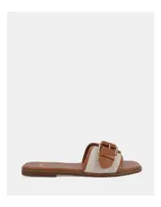 [Novo Shoes] Sartori Slides in Linen