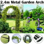Adjustable Arch Plant Climbing Metal Arch Garden Gate Stand Wedding Decor Frame