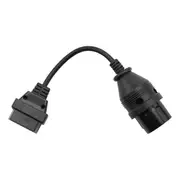 for Benz MB 38 Pin to 16 Pin OBD2 OBD II Diagnostic Adapter for Mercedes 38 Pin OBD 38Pin Connector black